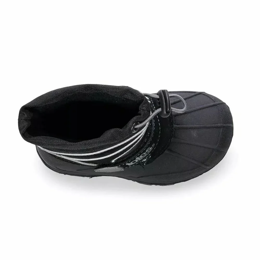 Totes Teo Toddler Boys' Winter Boots Weatherproof Slip‎ On Snow Boot Sizes 5T
